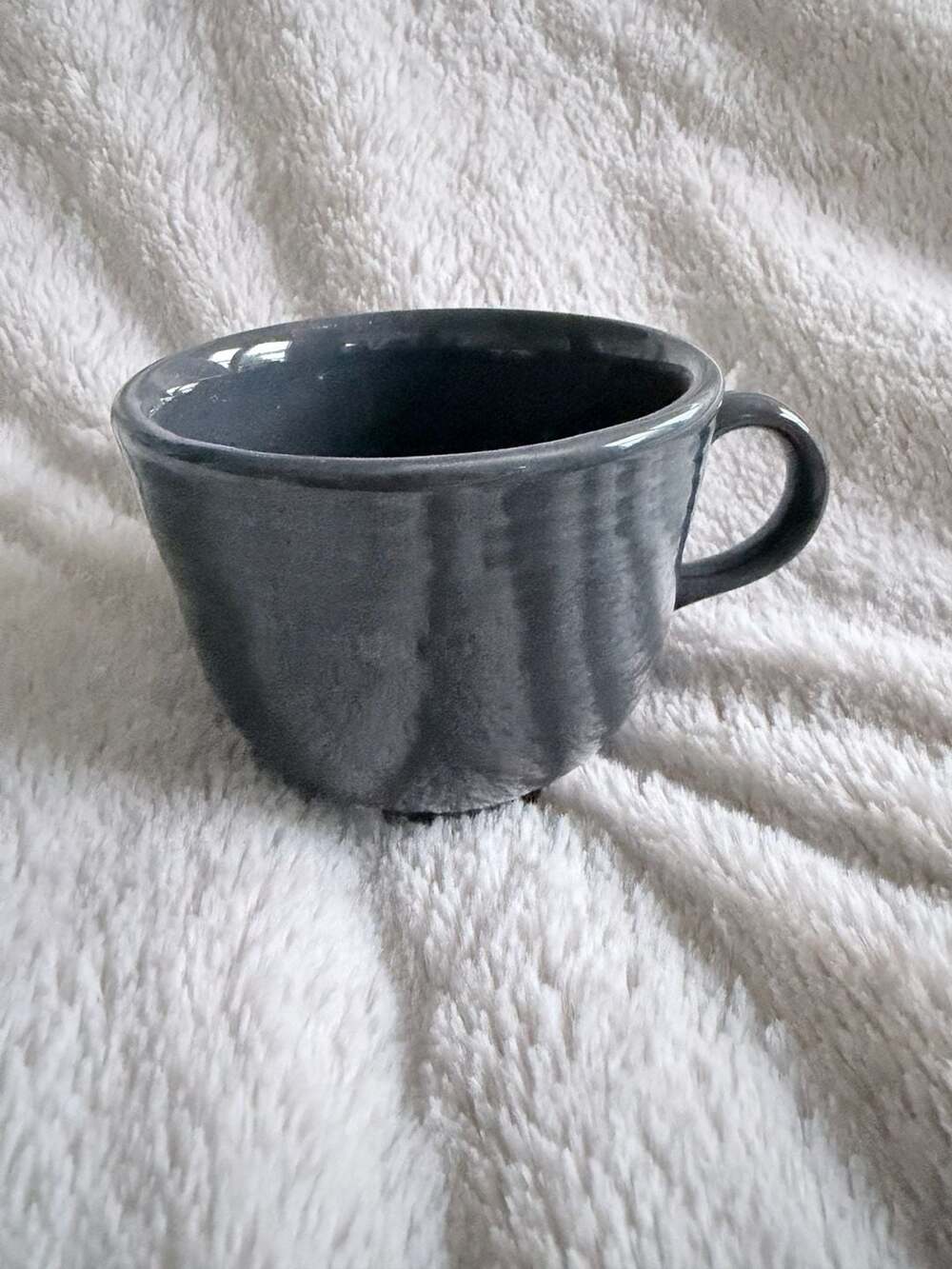 Set of 10 Homer Laughlin Fiesta Slate Gray Coffee Mugs